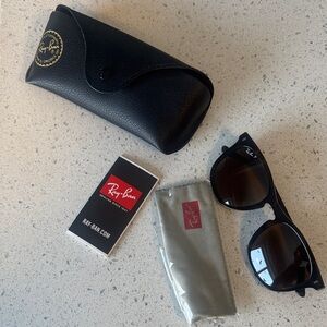 Ray-Ban Classic Black Sunglasses with Accessories
